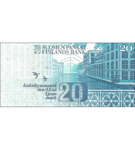 20 mark - 1993 - P123 - B407 - Unc