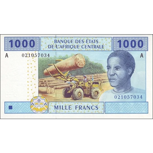 1000 francs - 2002 - P407Aa - B107Aa - Unc