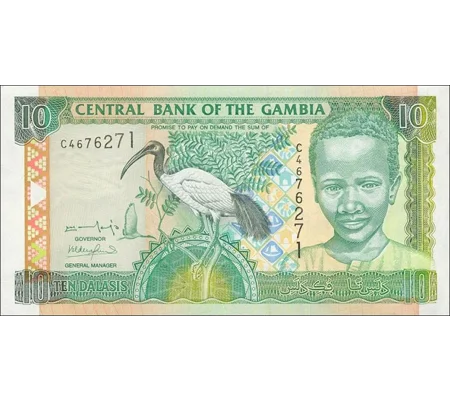 10 Dalasis - 2001 - P21a - B218a - Unc