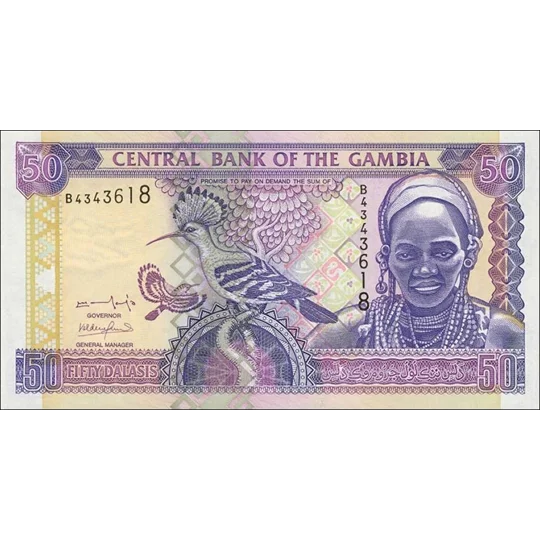 50 Dalasis - 2001 - P23a - B220a - Unc