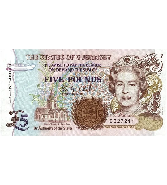 5 Pounds - P56b - B161b - Unc