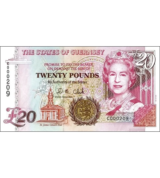 20 Pounds - ND - P58b - B163b - Au