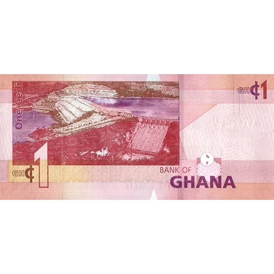 1 Cedi - 2022 - W45b - B155b - Unc