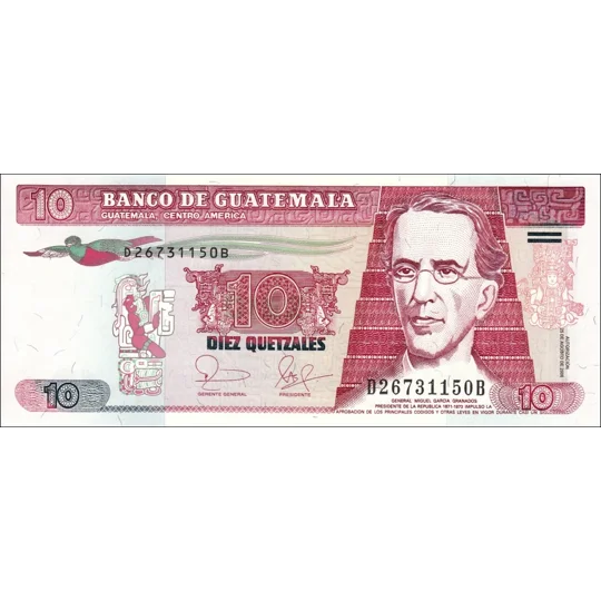 10 Quetzales - 2006 - P111a - B594a - Unc