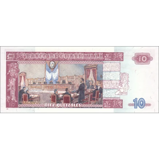 10 Quetzales - 2006 - P111a - B594a - Unc