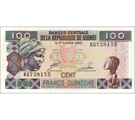 100 Francs - 1998 - P35a2 - B324b - Unc