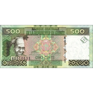 Guinea - 500 Francs - 2..
