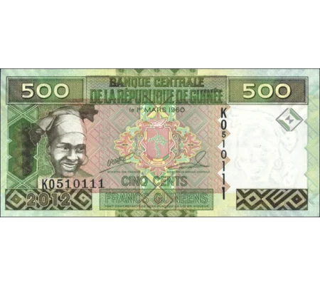 500 Francs - 2012 - P39b - B328b - Unc