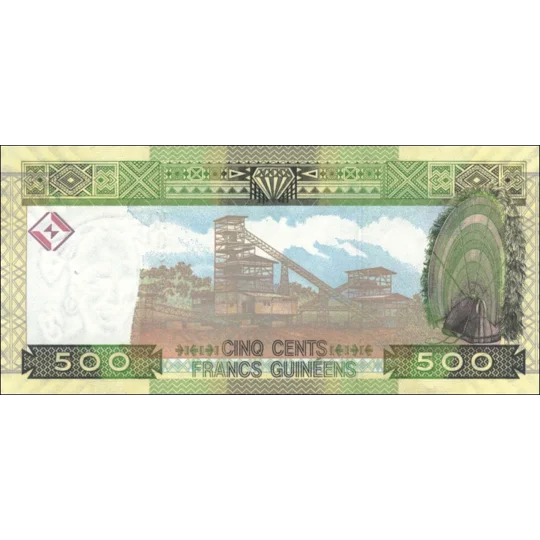 500 Francs - 2012 - P39b - B328b - Unc