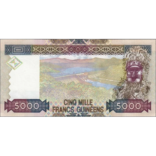 5000 Francs - 2006 - P41a - B330a - Unc