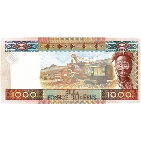 1000 Francs - 2010 - P43 - B333a - Au