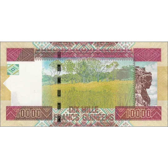 10.000 Francs - 2012 - P46 - B336a - Unc