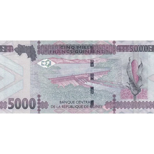 5000 francs - 2022 - W49d - B340d - Unc