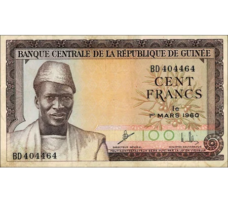 100 francs - 1960 - P13a - B302a - VF