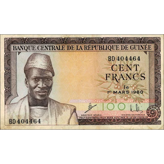 100 francs - 1960 - P13a - B302a - VF
