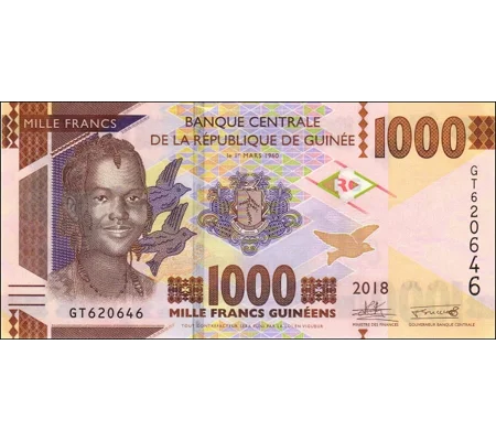 1000 Francs - 2018 - P48c - B339c - Unc