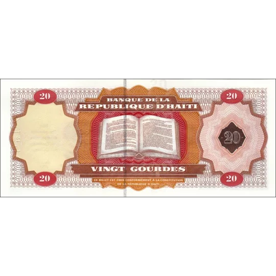 20 Gourdes - 2001 - P271 - B801a - Unc