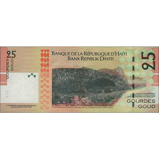 25 Gourdes - 2004 - P273a - B846a - Unc