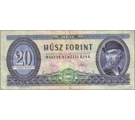 20 Forint - 1975 - P169f - B557f - XF