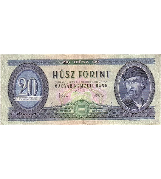 20 Forint - 1975 - P169f - B557f - XF