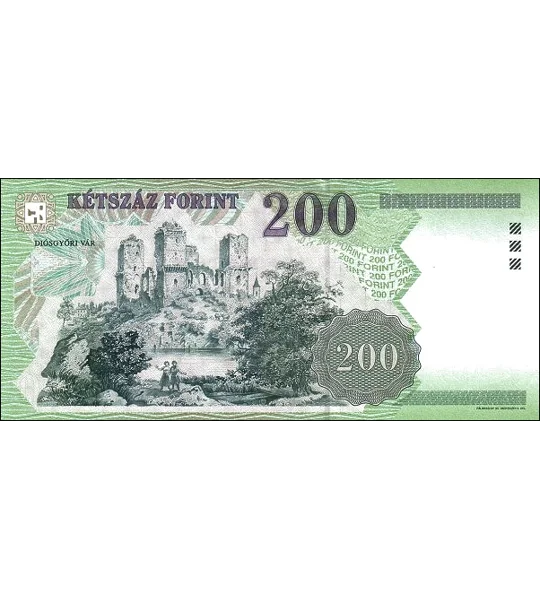 200 - Forint - 1998 - P178a - B568a - Unc