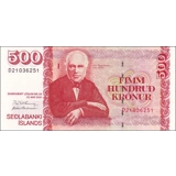 Iceland - 500 Kronur - 2001 - P58b - B..