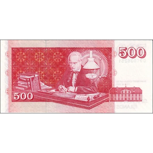 500 Kronur - 2001 - P58b - sig.26 - Unc
