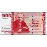 Iceland - 500 Kronur - 2001 - P58b - B..