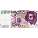 Italy - 50.000 Lire - 1992 - P116c - B..
