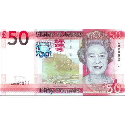 Jersey - 50 Pounds - 2010 - P36 - B131a