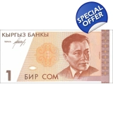 Kyrgyzstan - 1 Som - 1994 - P7 - B204