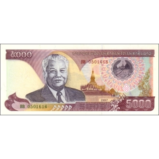 Laos - 5000 Kip - 1997 ..