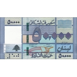 Lebanon - 50.000 Livres - 2019 - P94d ..