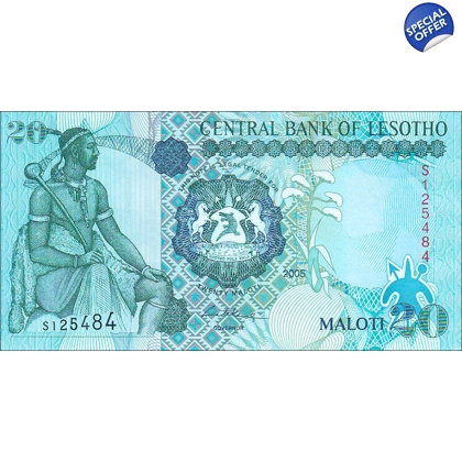 Lesotho - 20 Maloti - 2005 - P16d - B213d