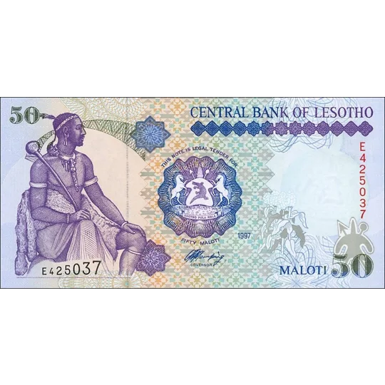 50 Maloti - 1997 - P17b - B214b - Unc