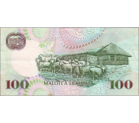 100 Maloti - 2001 - P19b - B216b - Unc