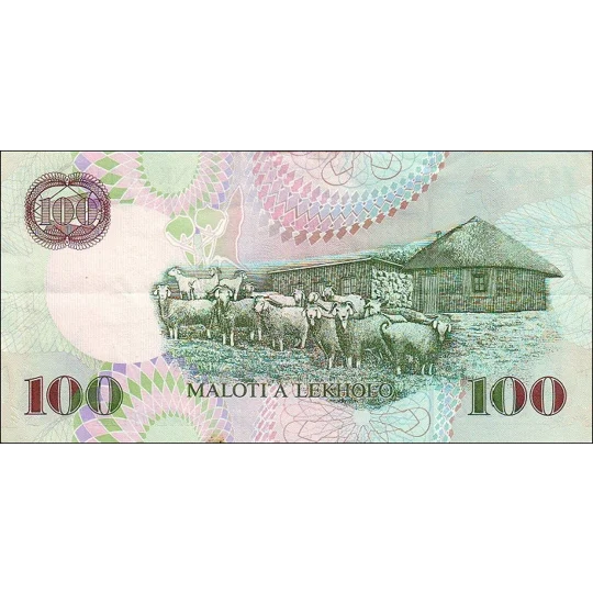100 Maloti - 2001 - P19b - B216b - Unc