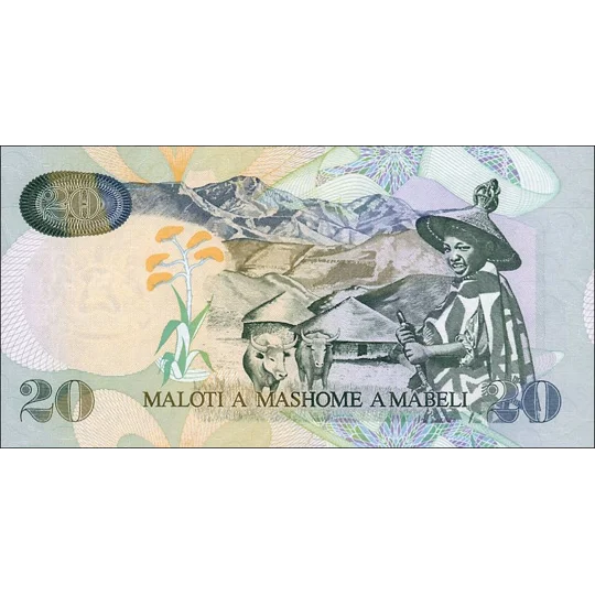 20 Maloti - 1999 - P16b - B213b - Unc