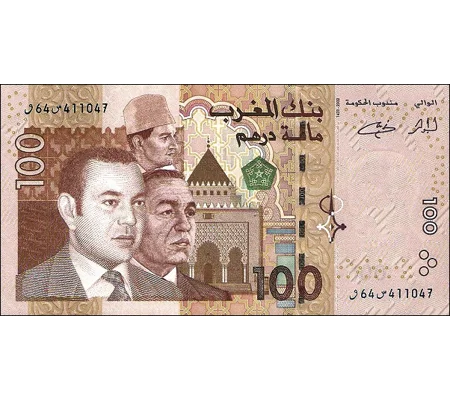 100 Dirhams - 2002 - P70 - B511a - Unc