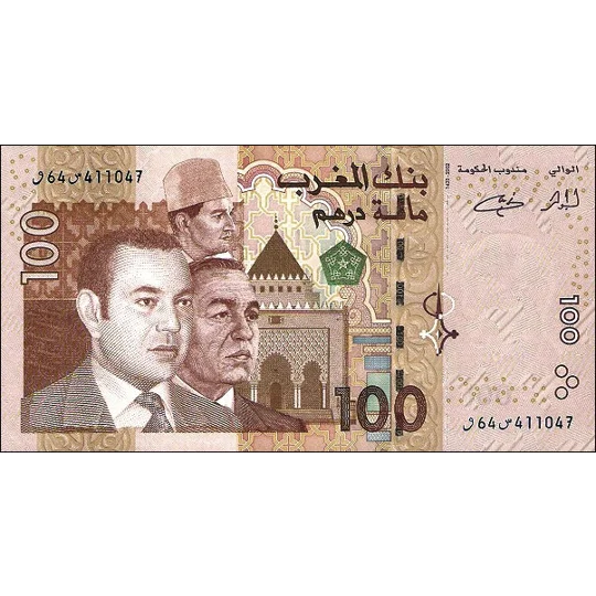 100 Dirhams - 2002 - P70 - B511a - Unc