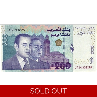 Morocco - 200 Dirhams -..