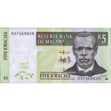 Malawi - 5 Kwacha - 2004 - P36b - B136b