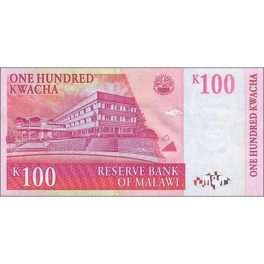 100 Kwacha - 1997 - P40a - B140a - Unc