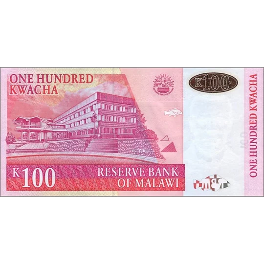 100 Kwacha - 2001 - P46a - B145a - Unc