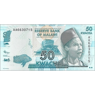 Malawi - 50 Kwacha - 20..