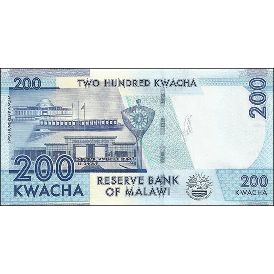 200 Kwacha - 2012 - P60a - B153a - Unc