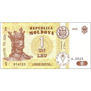 Moldova - 1 Leu - 1999 ..