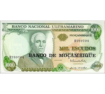 1000 Escudos - 1972 - P119 - B204a - Unc