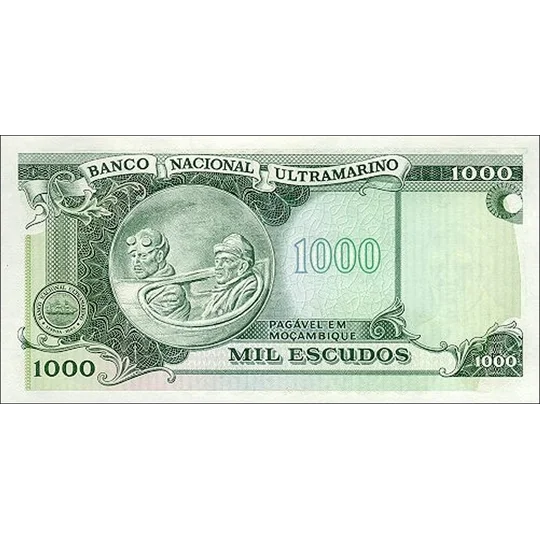 1000 Escudos - 1972 - P119 - B204a - Unc