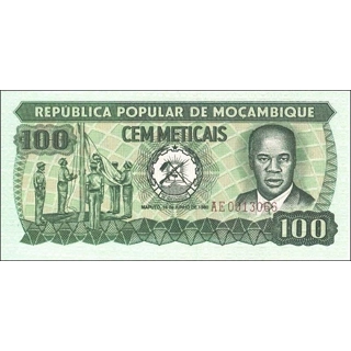 Mozambique - 100 Metica..